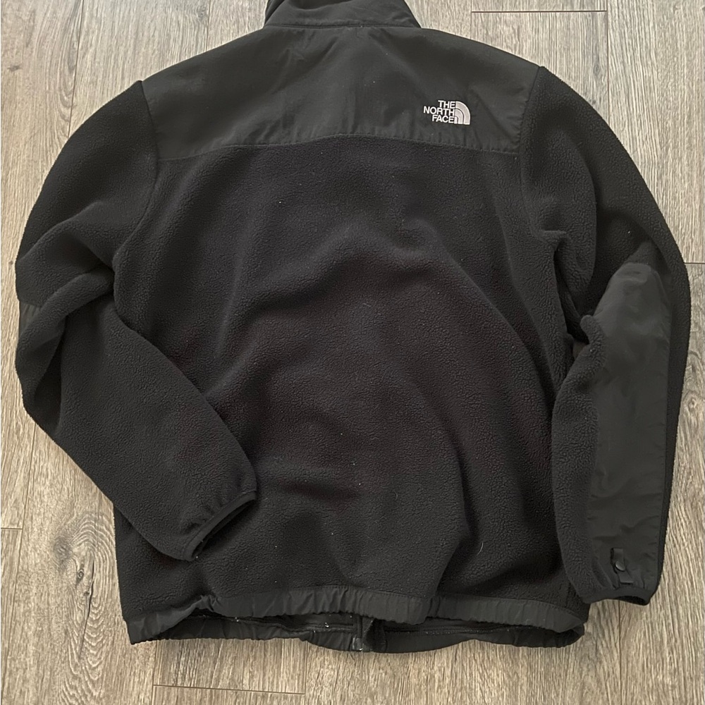 The North Face Youth Large Black Fleece Jacket Fits Men’s Small - Picture 3 of 7